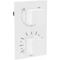 Mexen Mitigeur thermostatique douche/baignoire Cube 2-W (77502-20)