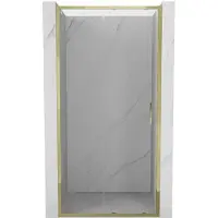 Mexen Exo porte de douche coulissante 105 cm, transparent, dorée - 8151-105-000-50-00