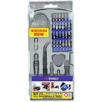 Tivoly Coffret 32 pièces - Spécial reparation Smartphone - 1150157