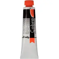 Taidepiste Cobra Study Peinture l'huile diluable l'eau - Noir ivoire, tube de 40 ml