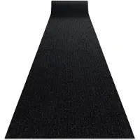 Rugsx Paillasson antidérapant pour les mètres courants CEYLON extérieur, intérieur, sur caoutchouc - anthracite 0923 100cm 100x150 cm
