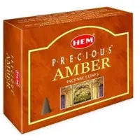 HEM -Cτnes d'encens Ambre Prιcieux - Paquet de 12