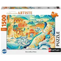 Nathan Puzzle Merveilles d'Asie 1500 pièces