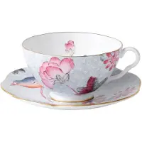 Wedgwood Ensemble tasse th et soucoupe Cuckoo 1 pi ce (lot de 1) Bleu