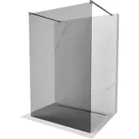 Mexen Kioto paroi de douche 130x200cm, graphite, Gun Metal
