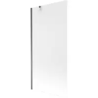 Mexen Next Paroi de douche à 1 battant 90 x 150 cm, mat, Gun Metal - 895-090-000-00-30-95