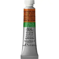Winsor & Newton Peinture aquarelle professionnelle , tube de 48 ml, jaune fonc sans cadmium