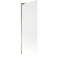 Mexen Next L Paroi pliante pour baignoire à 1 volet 70 x 150 cm, mat, or - 895-070-000-03-30-50