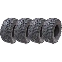 Parnells Pneus quad quad 25x10.00-12 Wanda P3103 E-Marked Road Homologués (jeu de 4)