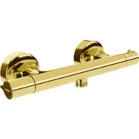 Mexen Mitigeur de douche thermostatique Slim, or (77105-50)