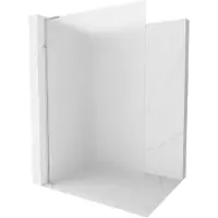 Mexen Kioto L Paroi de douche à l'italienne 90 x 200 cm, verre laiteux, chrome - 800-090-103-01-30