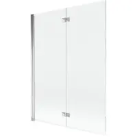 Mexen Mist, paroi de douche en deux parties, gauche 130 x 150 cm, transparent, chrome - 8A9-130-002-01-00-L