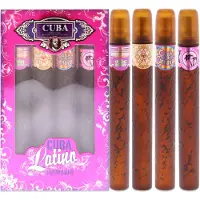 Cuba SET ORIGINAL Latino Brazil Copacabana EDP spray 35ml + Brazil Carnaval EDP spray 35ml + (Coffret de parfum)