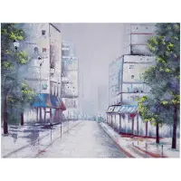 MCW Peinture à l'huile localité peinte à la main