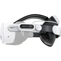 BOBOVR E3 Pro Strap Batterie pour Meta Quest 3 & 3S – Elite VR Headstrap avec Batterie Hot-Swap 10 000 mAh, Réglable, Jack Audio 3,5 mm