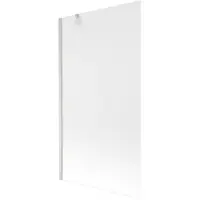 Mexen Next Paravent de baignoire à 1 aile 100 x 150 cm, mat, nickel brossé - 895-100-000-00-30-97