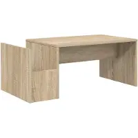 vidaXL Table basse en chêne Sonoma 90 x 45 x 35 cm Bois composite