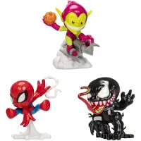 Hasbro Marvel Spider-Man Mighty-Verse Collection Srie 1 Multipack 3 figurines collectionner de 2,5 pouces Jouets de super-hros pour les enfants de 4