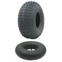 Parnells Jeu de pneus 145/70-6 2 pr Wanda P319 Knobby TL & 145/70-6 (15x6,00-6) TR87 Tube