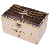Leklyckan Coffret à Bijoux Musical - Ballerina - Forme Rectangulaire