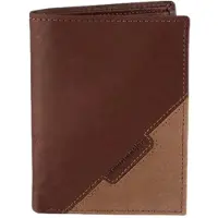 Friedrich Lederwaren Porte-monnaie GILMERS Cuir cognac brun Protection RFID
