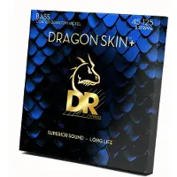Dr Strings 45-125 Dragon Skin+ Coated 5-string Light