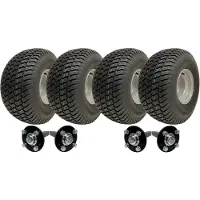 Parnells Kit quad ATV ultra robuste remorque quad 1800 kg Double essieu 4 roues Sans accroc