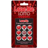 Inny Love Me Lotto - 12 billets uniques