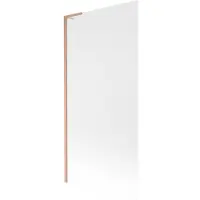 Mexen Next L Pare-bain 1 aile 90 x 150 cm, mat, cuivre brossé - 895-090-000-03-30-65