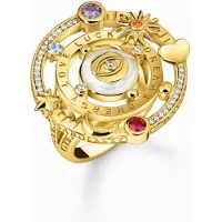 Thomas Sabo - TR2445-565-7-48 - Bague - Femmes - 925er Argent plaqué or jaune - taille de la bague 48