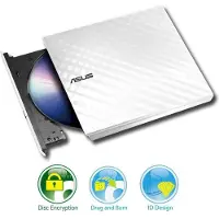 Asus Sdrw-08d2s-u Lite External Dvd Reader Blanc One Size / EU Plug 220V