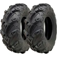 Parnells 25x8.00-12 ATV Quad Tyre OBOR Mudsling WU05 E-Marked Road Legal 165kg (Set of 2)