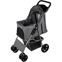 Monster Poussette Pour Animal De Compagnie ¿ Grise