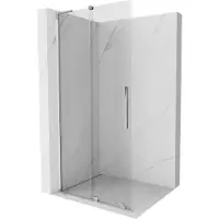 Mexen Velar L paroi de douche à l'italienne 120 x 200 cm, 8 mm transparent, chrome - 871-120-003-03-01