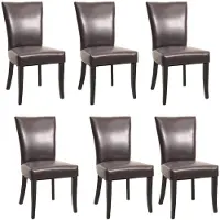 MCW Chaise de salle à manger Edinburgh (lot de 6)