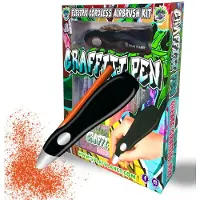 SPLAT PLANET Stylo à Graffiti Électrique - - 12 Couleurs Lavables - Rechargeable USB - Non Toxique