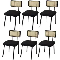 Mendler Chaise de salle à manger -K88 (lot de 6)
