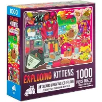 Exploding Kittens Puzzle R ves et cauchemars d'un chien - 1000 pi ces