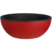 Riviera Pot de Plante Riviera Granit Rouge Ø 40 cm