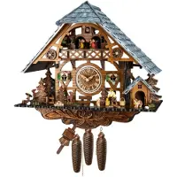 Engstler - 3891/8 MT - Horloge murale coucou - 1-day chain clockwork