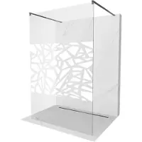 Mexen Kyoto Paroi de douche 100x200 Gun Metal