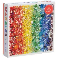 Galison Puzzle de 500 pices en marbre arc-en-ciel pour les familles et les adultes. Le puzzle fini est un puzzle unique avec image arc-en-ciel e