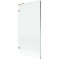 Mexen Lunar L Paroi pliante pour baignoire à 1 vantail 90 x 150 cm, transparent, nickel brossé - 897L-090-000-97-00