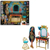 Monster High Mattel Games Cleo De Nile Et Poupée Maquillage Bleu Bleu One Size