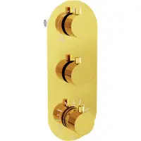 Mexen Kai mitigeur thermostatique douche/baignoire sortie 3 gang (77603-50)