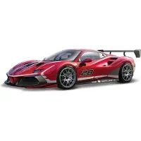 Bburago Miniatures montées - Burago - Ferrari 488 Challenge EVO - Rouge - Échelle 1/43 - 2020