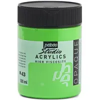 Pebeo 69.2220 Peinture acrylique 43 Cadmium Green Hue 500 ml 1 pc