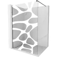 Mexen Kioto Paroi de douche 80x200cm, Gun Gray, 8mm