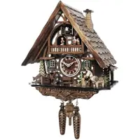 Engstler - 4951 QMT - Coucou - Quartz - Noyer