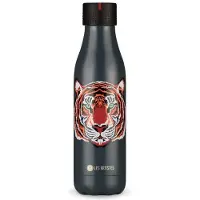 Les Artistes Bouteille isotherme - - Tigre 500 ml - Inox - Double paroi - Bouchon hermétique